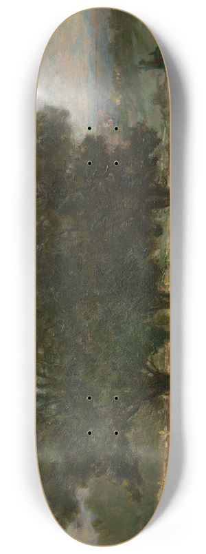 Edward Mitchell Bannister - Landscape 8.25 inch art skate deck