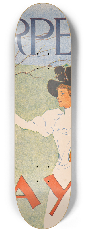 Edward Penfield - Harpers May 8.25 inch art skate deck
