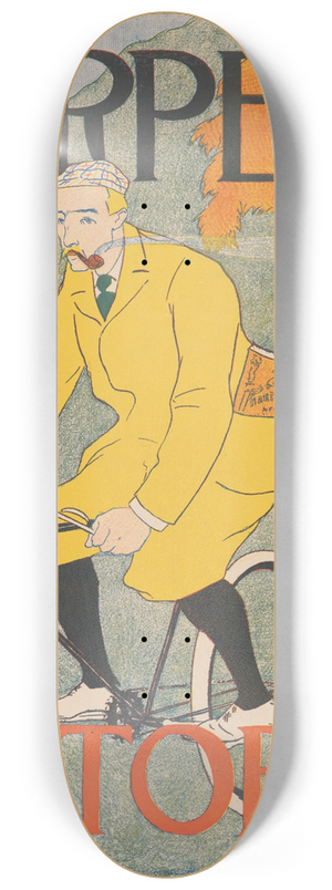 Edward Penfield - Harpers October 8.25 inch art skate deck