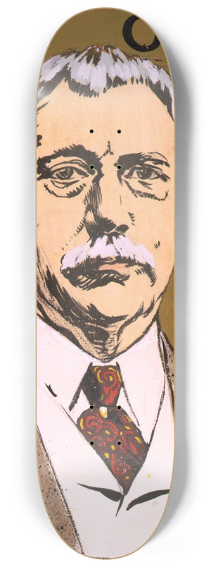 Edward Penfield - Root 8.25 inch art skate deck