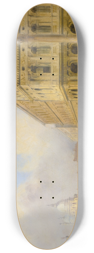 Edward Pritchett - The Grand Canal 8.25 inch art skate deck