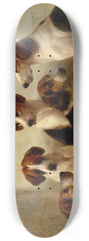 Edward Robert Smythe - Favorite Hounds 8.25 inch art skate deck