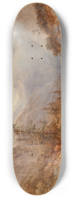 Edward Theodore Compton - Hollenthal, Bavaria 8.25 inch art skate deck