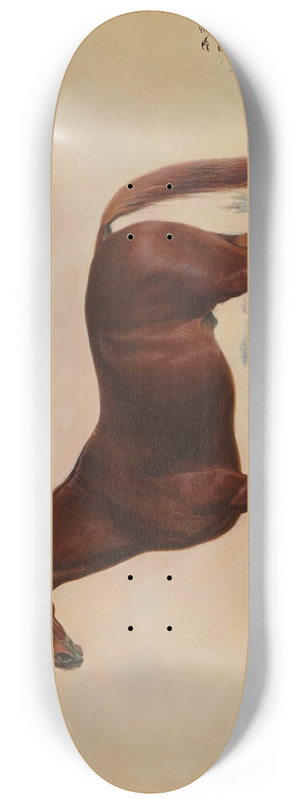 Edward Troye - Henry in a Landscape 8.25 inch art skate deck