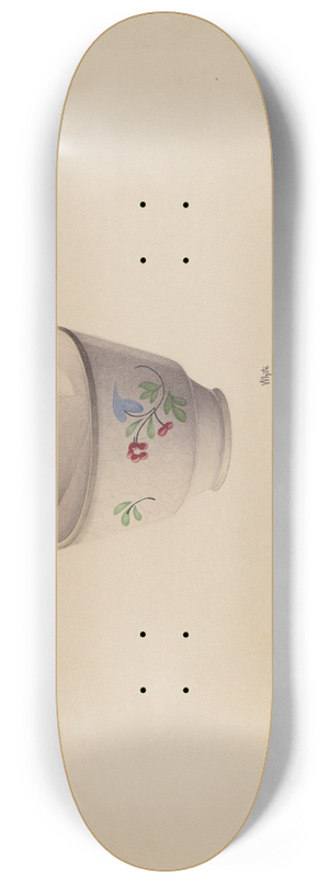 Edward White - Cup 8.25 inch art skate deck