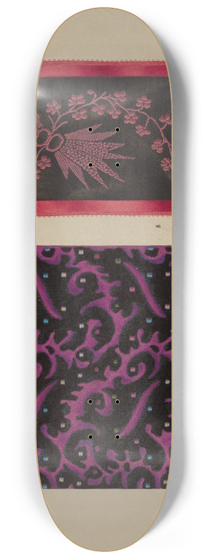 Edward White - Sample of Silk 8.25 inch art skate deck