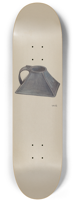 Edward White - Sick Lamp 8.25 inch art skate deck