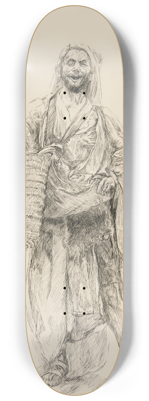 Edwin Austin Abbey - Autolycus, Act IV, Scene ii, The WintersTale 8.25 inch art skate deck