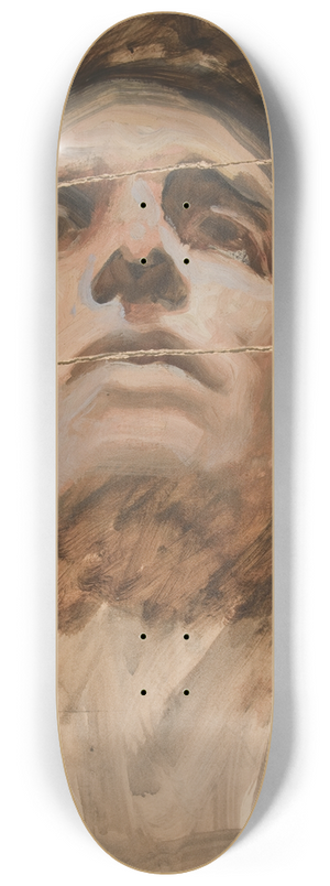Edwin Austin Abbey - FigureStudy 8.25 inch art skate deck