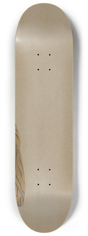 Edwin Austin Abbey - Study. Threefigures 8.25 inch art skate deck