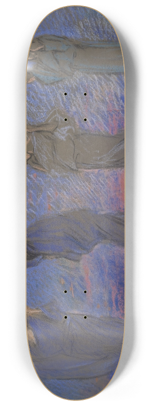 Edwin Austin Abbey - TheHours 8.25 inch art skate deck