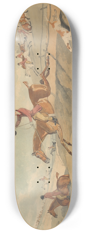 Edwin Cooper - Foxhunting: Full Cry 8.25 inch art skate deck
