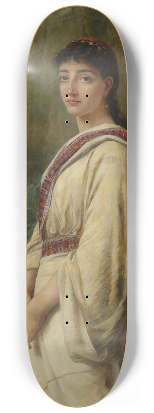 Edwin Long - An Eastern Lily 8.25 inch art skate deck