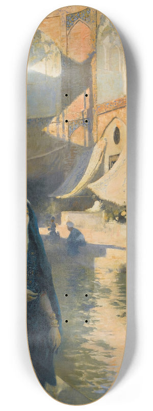 Edwin Lord Weeks - Isfahanbazaar 8.25 inch art skate deck