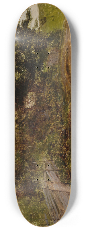 Eero Jrnefelt - Path in the Forest 8.25 inch art skate deck