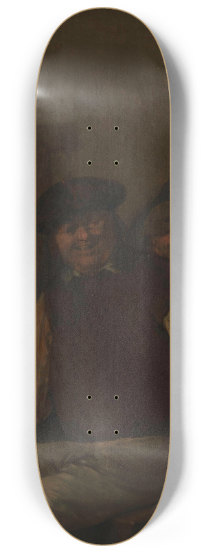 Egbert Van Heemskerck - Herbergtafereel 8.25 inch art skate deck