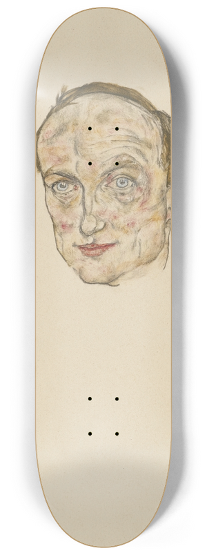 Egon Schiele - Dr. Othmar Fritsch 8.25 inch art skate deck