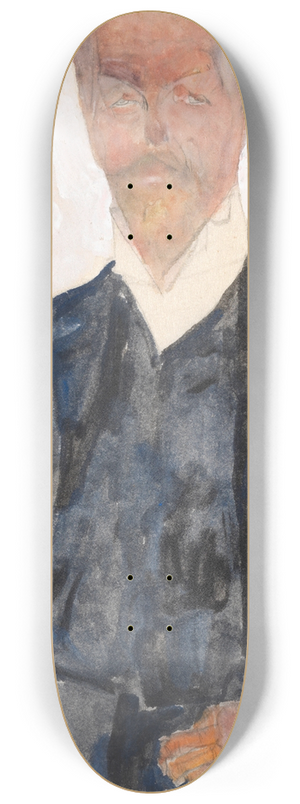 Egon Schiele - Portrt Otto Wagner 8.25 inch art skate deck