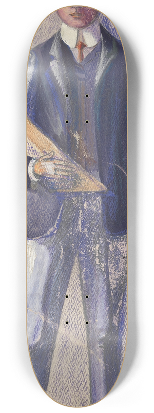 Egon Schiele - Spiegelbild 8.25 inch art skate deck