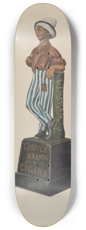Einar Heiberg - Cigar Store Figure 8.25 inch art skate deck