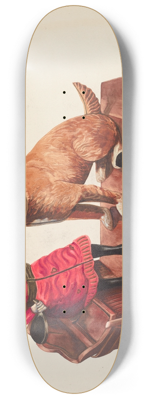 Einar Heiberg - Speaking Dog Mechanical Bank 8.25 inch art skate deck