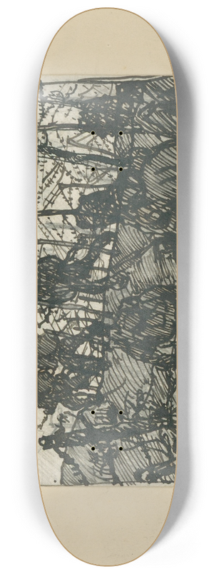Elemr Halsz-Hradil - Assault on the Italians 8.25 inch art skate deck