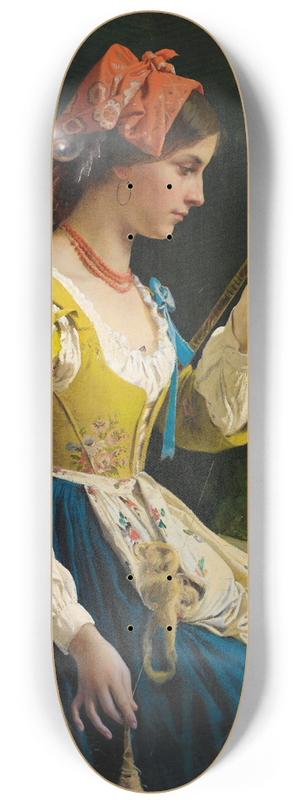 Eleuterio Pagliano - The Spinner 8.25 inch art skate deck