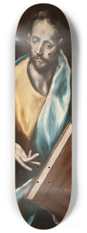 El Greco (Domenikos Theotokopoulos) - St. James the Less 8.25 inch art skate deck