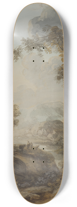 Elias Martin - Landskap med herde 8.25 inch art skate deck