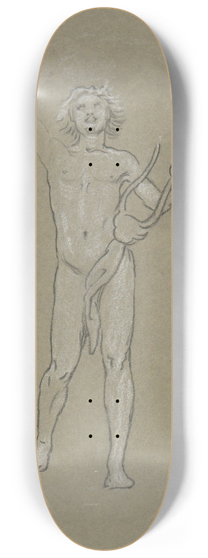 Elihu Vedder - Study forApollo 8.25 inch art skate deck