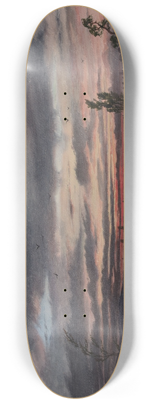 Elijah Walton - Field Near Cofton 8.25 inch art skate deck