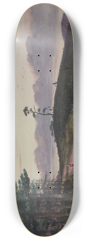 Elijah Walton - Road Over Cofton Hill 8.25 inch art skate deck