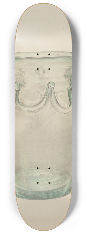 Elisabeth Fulda - Glass Pitcher 8.25 inch art skate deck