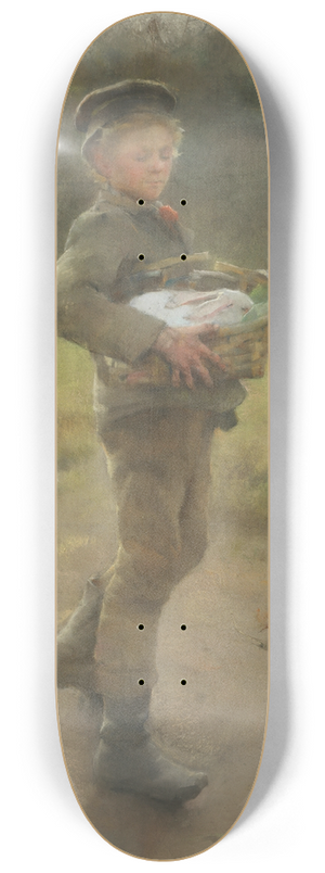 Elizabeth Adela Forbes - First Love 8.25 inch art skate deck