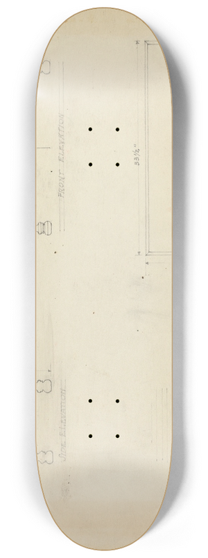 Elizabeth Curtis - Bench 8.25 inch art skate deck