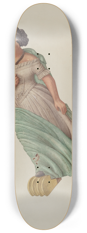 Elizabeth Moutal - Figurehead 8.25 inch art skate deck