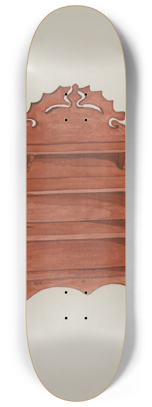 Ellen Duncan - Doll Furniture  Sideboard 8.25 inch art skate deck