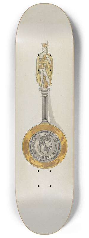 Ellen Duncan - Souvenir Spoon 8.25 inch art skate deck