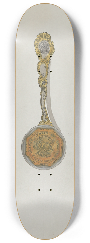 Ellen Duncan - Souvenir Spoon 8.25 inch art skate deck