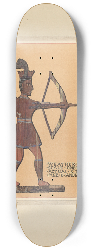 Elmer G. Anderson - Weather Vane 8.25 inch art skate deck
