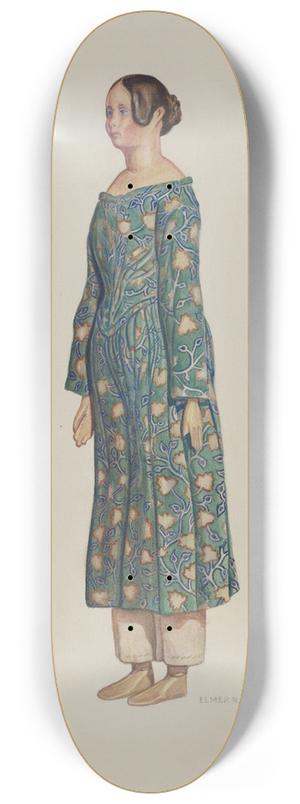 Elmer R. Kottcamp - Doll 8.25 inch art skate deck