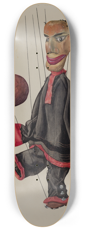 Elmer Weise - Juggling Marionette 8.25 inch art skate deck