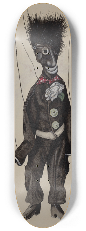 Elmer Weise - Minstrel Marionette 8.25 inch art skate deck