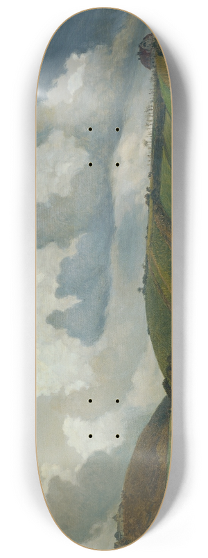 Emanuel Baschny - Vor einem Gewitter 8.25 inch art skate deck