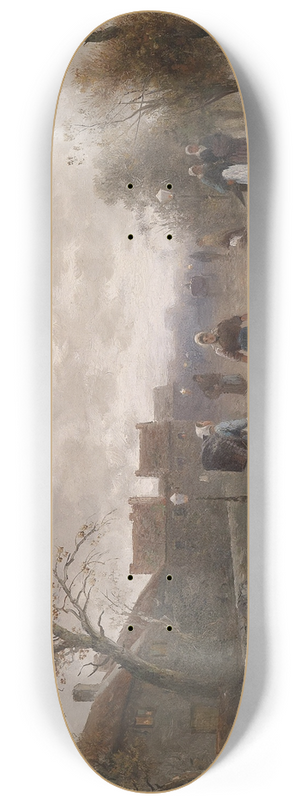 Emil Barbarini - Auf der Landstrae 8.25 inch art skate deck