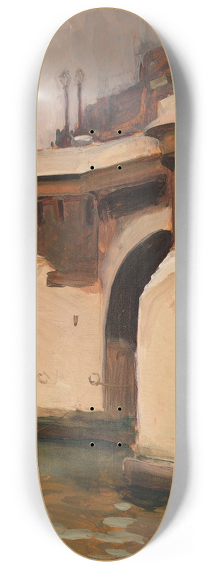 Aleksander Gierymski - Pont Neuf in Paris 8.25 inch art skate deck