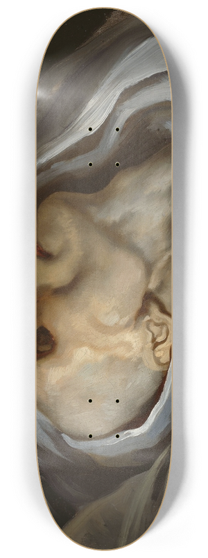 Emile Champmartin - Thodore Gricault on His Deathbed 8.25 inch art skate deck