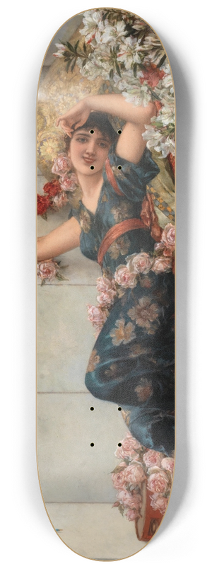 Emile Eisman-Semenowsky - An Odalisque 8.25 inch art skate deck