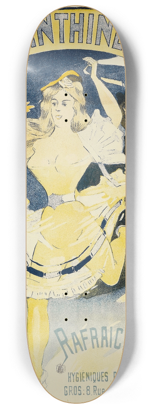 Emile Tabouret - Absinthinette 8.25 inch art skate deck