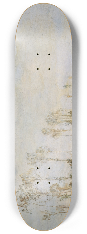 Emil Jakob Schindler - An der Thaya bei Lundenburg I 8.25 inch art skate deck